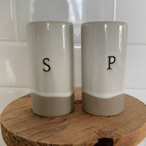 Hearth Hand Magnolia Stoneware Salt & Pepper Shaker